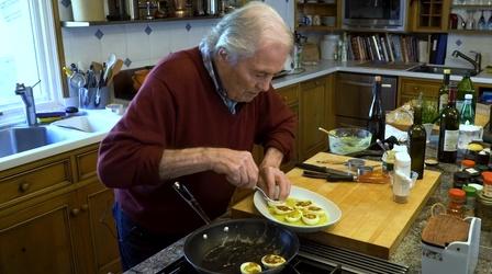 Video thumbnail: American Masters Jacques Pépin makes Eggs Jeannette
