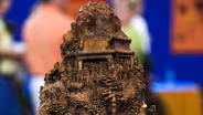 Appraisal: Chinese Bamboo Mountain Carving, ca. 1890