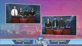 Video thumbnail: As Schools Match Wits Quarterfinal #2: Pope Francis Prep vs. Easthampton High