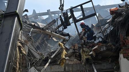 Video thumbnail: PBS NewsHour News Wrap: Russia targets Kyiv with missile strikes