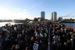 Tensions rise in U.K. amid protests over Israel-Hamas war