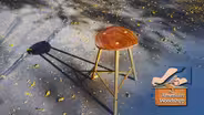 Kitchen Plank Stool