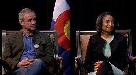 Video thumbnail: PBS12 Mayoral Hub Denver Mayoral Forum: Lisa Calderon & James Walsh