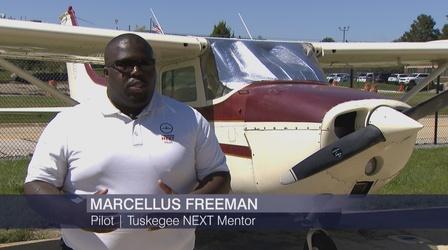Video thumbnail: Chicago Tonight: Black Voices Tuskegee Next Aims to Inspire Young Black and Brown Pilots
