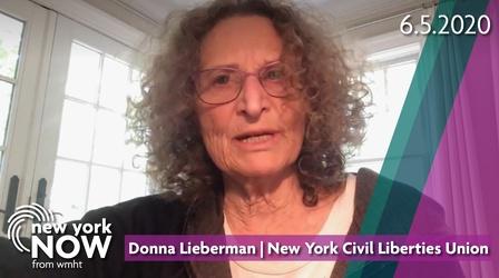 Video thumbnail: New York NOW NYCLU Head Discusses Protests, Easing Tensions