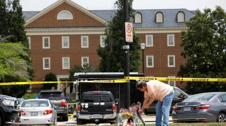Video thumbnail: PBS NewsHour In Virginia Beach, 'the grieving begins' after mass shooting