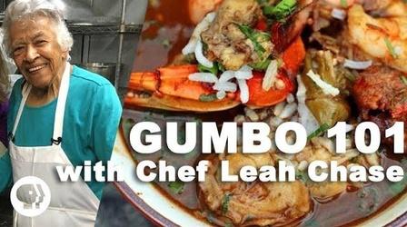 Video thumbnail: Nourish Gumbo 101 with Chef Leah Chase