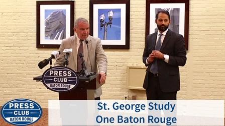 Video thumbnail: Press Club St. George Study | One Baton Rouge | 07/09/18