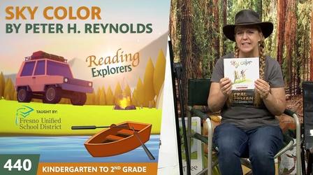 Video thumbnail: Reading Explorers K-2-440: Sky Color by Peter H Reynolds