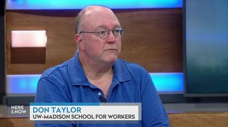 Video thumbnail: Here and Now Don Taylor on the UW Health and Nurses' Union Dispute