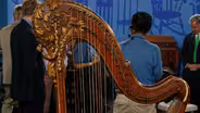 Appraisal: Naderman French Court Harp, ca. 1776