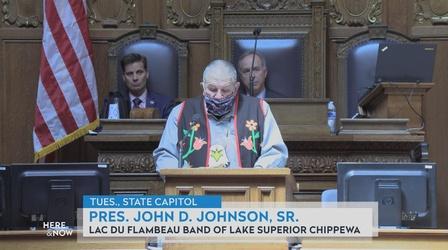 Video thumbnail: Here and Now John Johnson on Issues Touching Sovereign Nations