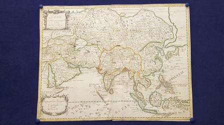 Video thumbnail: Antiques Roadshow 1664 Pierre Duval Asia Map