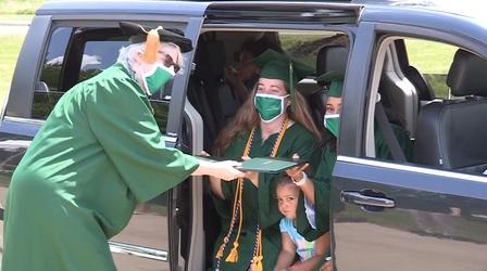 Video thumbnail: Dateline Delta COVID-19; Downtown Midland Center; Spring Graduation