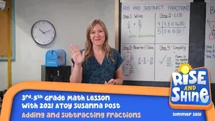 Math Susanna Post Adding & Subtracting Fractions