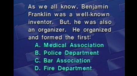 Video thumbnail: The Pennsylvania Game Ben Franklin, baked goods & snakes