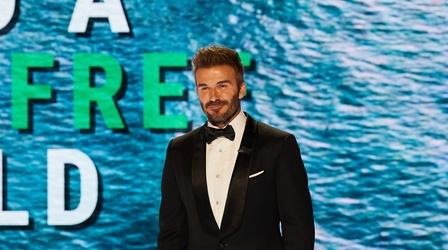 Video thumbnail: The Earthshot Prize David Beckham Presents "Build a Waste-Free World"
