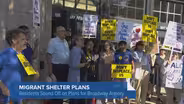 Residents React to Plan to House Migrants at Broadway Armory