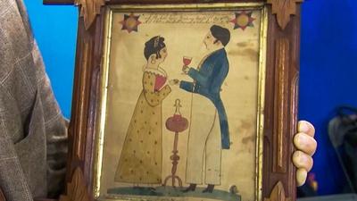 Appraisal: 1813 Reverend Young Marriage Certificate