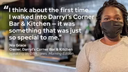 Nia Grace, Owner Of Darryl's Corner Bar & Kitchen