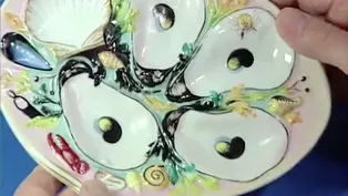 Appraisal: U.P.W. Oyster Plate, ca. 1880