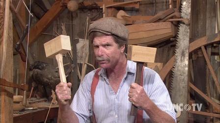 Video thumbnail: The Woodwright's Shop Big Ash Mallet!