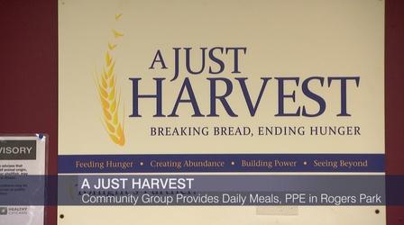 Video thumbnail: Chicago Tonight Community Group Provides Daily Meals, PPE in Rogers Park