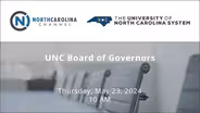 5/23/2024: UNC Board of Governors Meeting