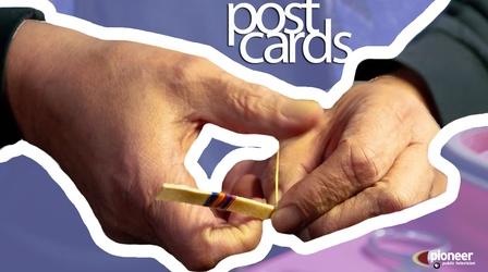 Video thumbnail: Postcards Quill Working, Walter "Super" LaBatte