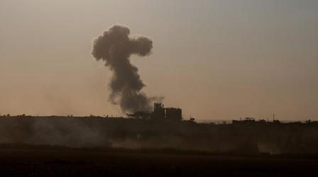 Video thumbnail: PBS NewsHour News Wrap: Israeli airstrike kills 3 sons of Hamas leader