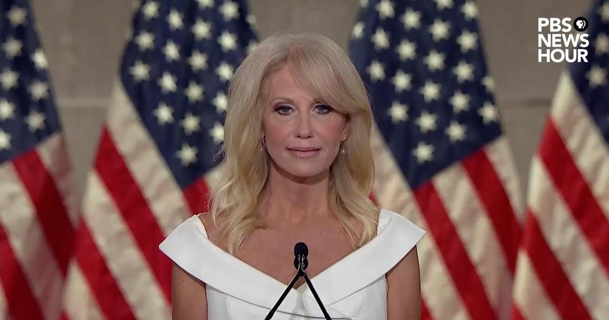 PBS News Hour | Kellyanne Conway’s full speech | 2020 RNC Night 3