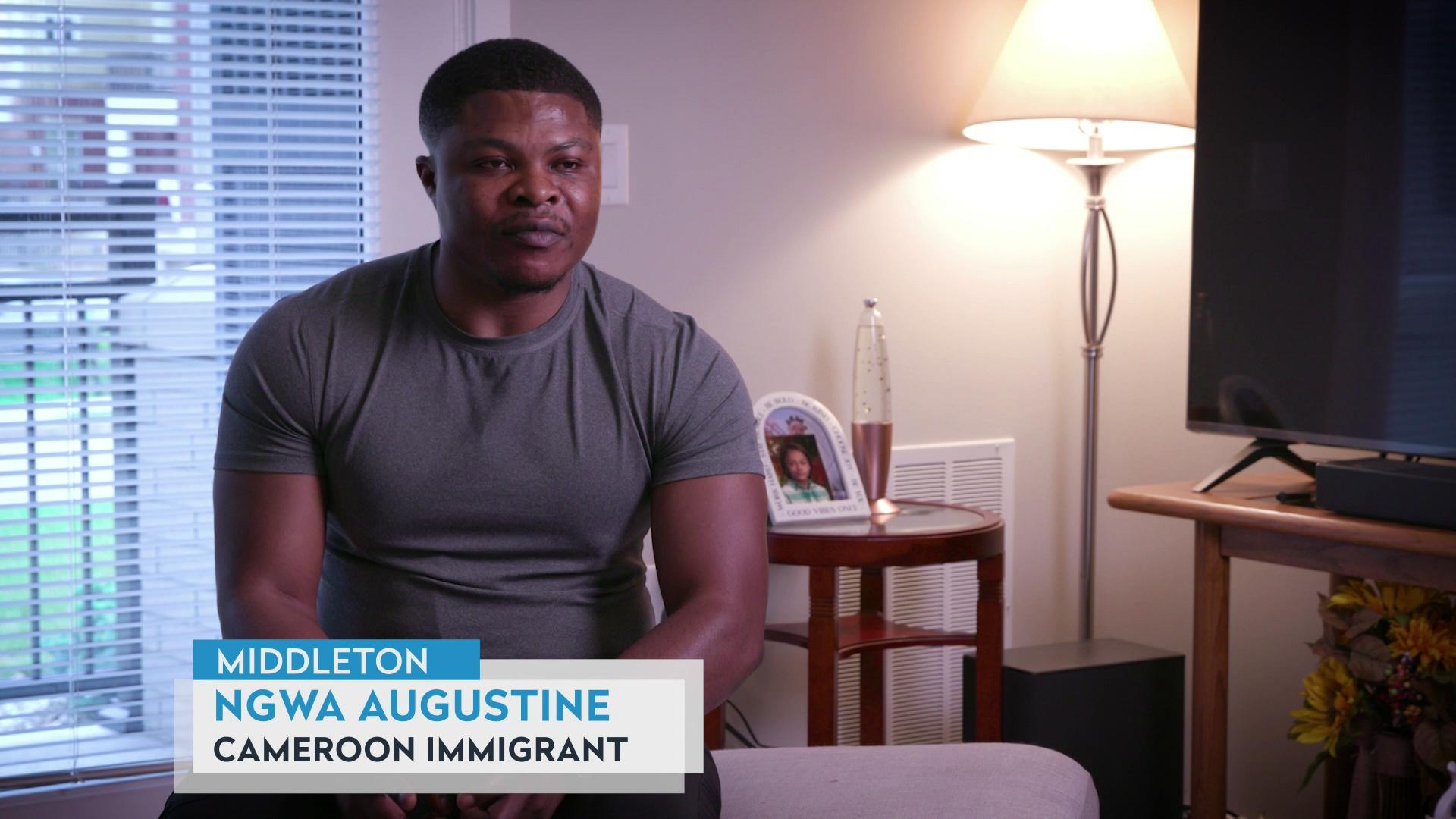 Ngwa Augustine on fleeing persecution in Cameroon to the US