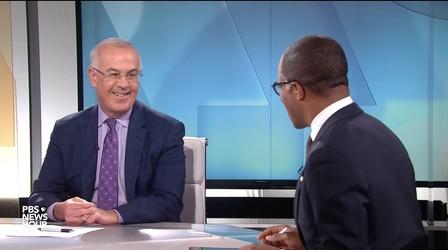 Video thumbnail: PBS NewsHour Brooks and Capehart on the final days of midterm campaign