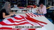 American Flag and Banner