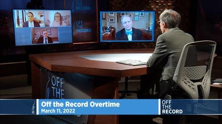 Video thumbnail: Off the Record Mar. 11, 2022 - Patrick Anderson | OTR OVERTIME