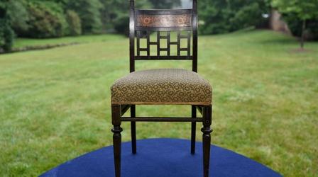 Video thumbnail: Antiques Roadshow Appraisal: Herter Brothers Movement Chair, ca. 1875