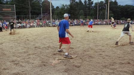 Video thumbnail: Wisconsin Life Snowshoe Baseball