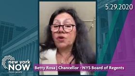 Video thumbnail: New York NOW Regents Chancellor Betty Rosa on reimaginging education, aid