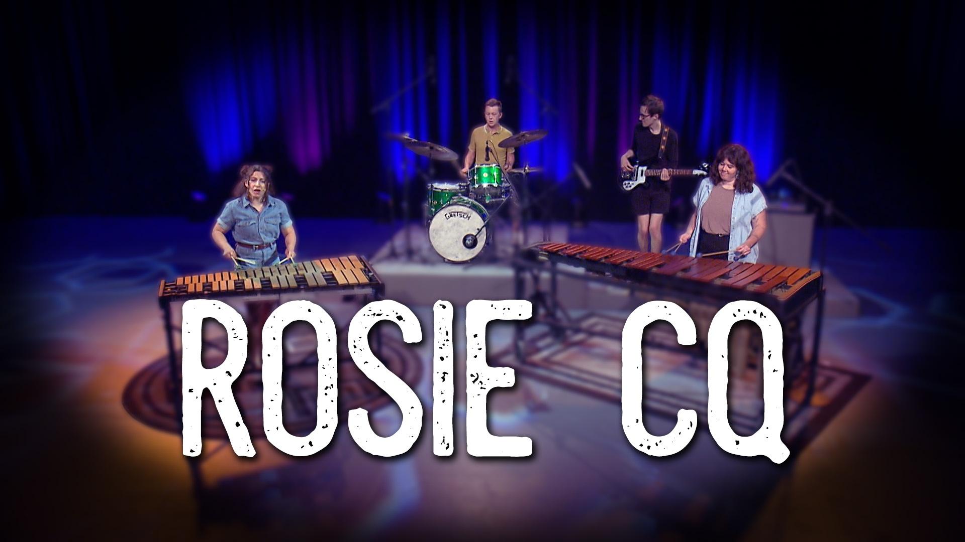 Singer/songwriter and vibraphonist Rosie CQ performs original music.