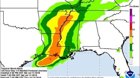 Video thumbnail: Newsmakers Tropical Storm Barry Update | Governor John Bel Edwards 9PM