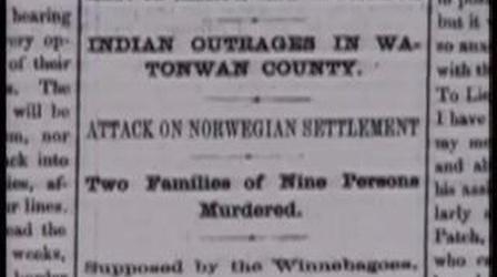 Video thumbnail: Dakota Conflict A Terrible Massacre