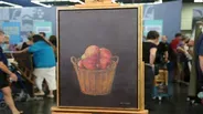Appraisal: Sally Haley Painting, ca. 1960