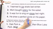 3-328: Words with Soft C & G Sounds
