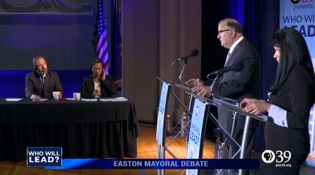Video thumbnail: WLVT Specials Who Will Lead? Easton Mayoral Debate