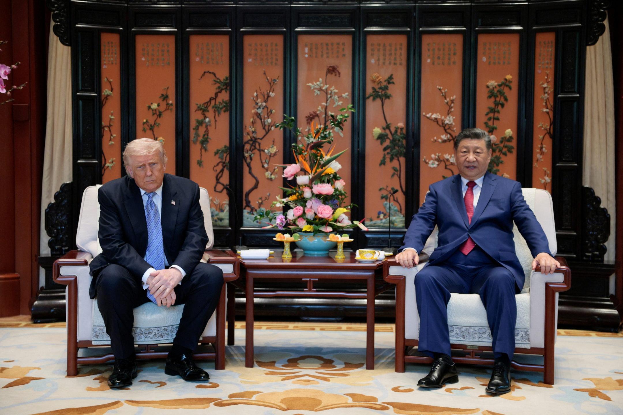 Trump's 'elaborate' praise of Xi at China summit made U.S. look weak, ex-ambassador says