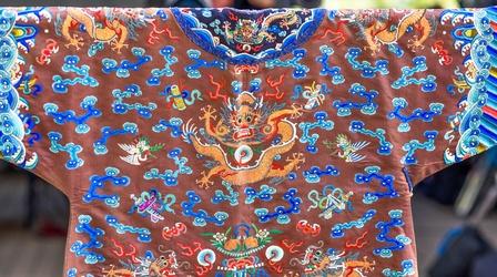 Video thumbnail: Antiques Roadshow Appraisal: Chinese Qing Dynasty Dragon Robe, ca. 1900