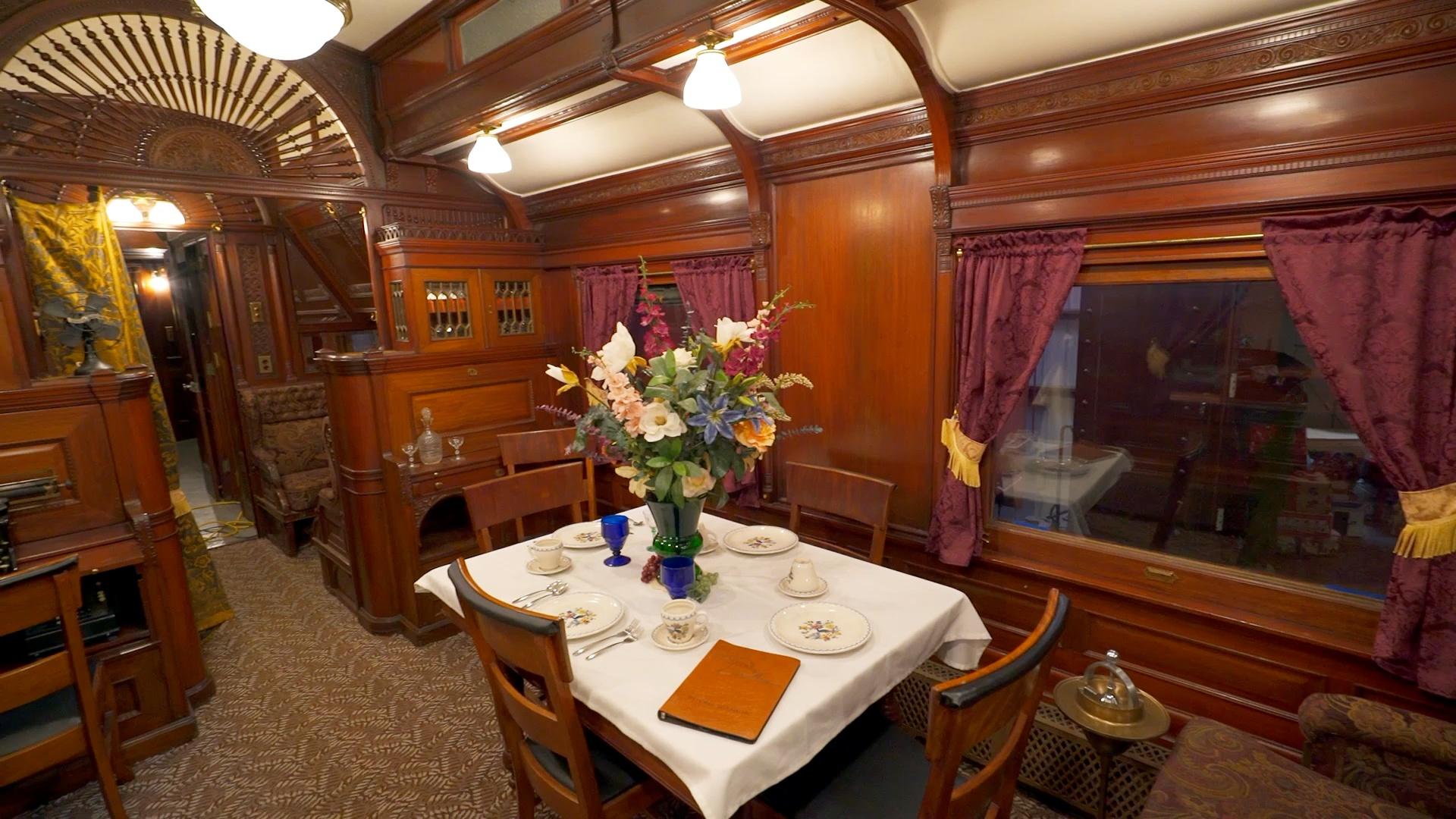 Tour A Private Pullman Rail Car From 1889 