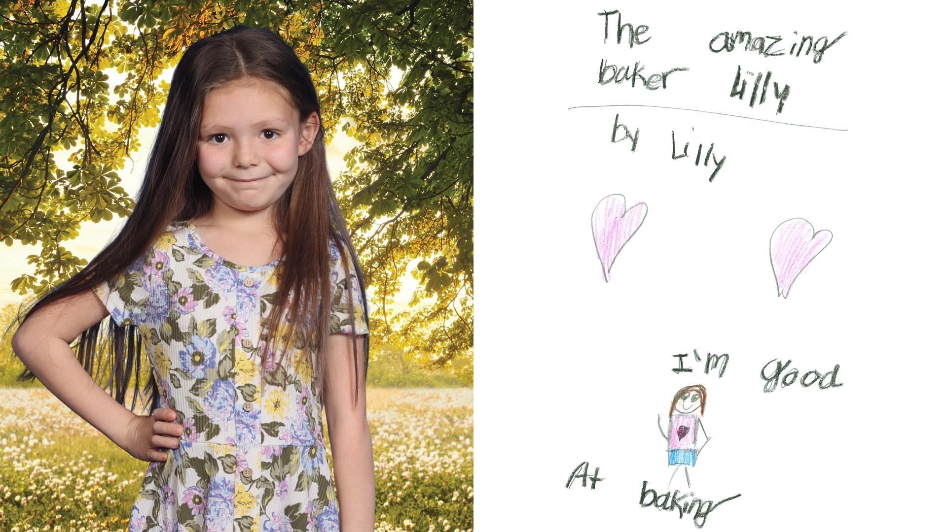 3rd Place in the Second Grade level: “The Amazing Baker Lilly” by Lilly, Caughlin Ranch Elementary