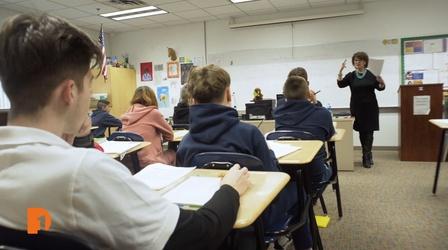 Video thumbnail: One Detroit Ukraine refugee students at The Manoogian School