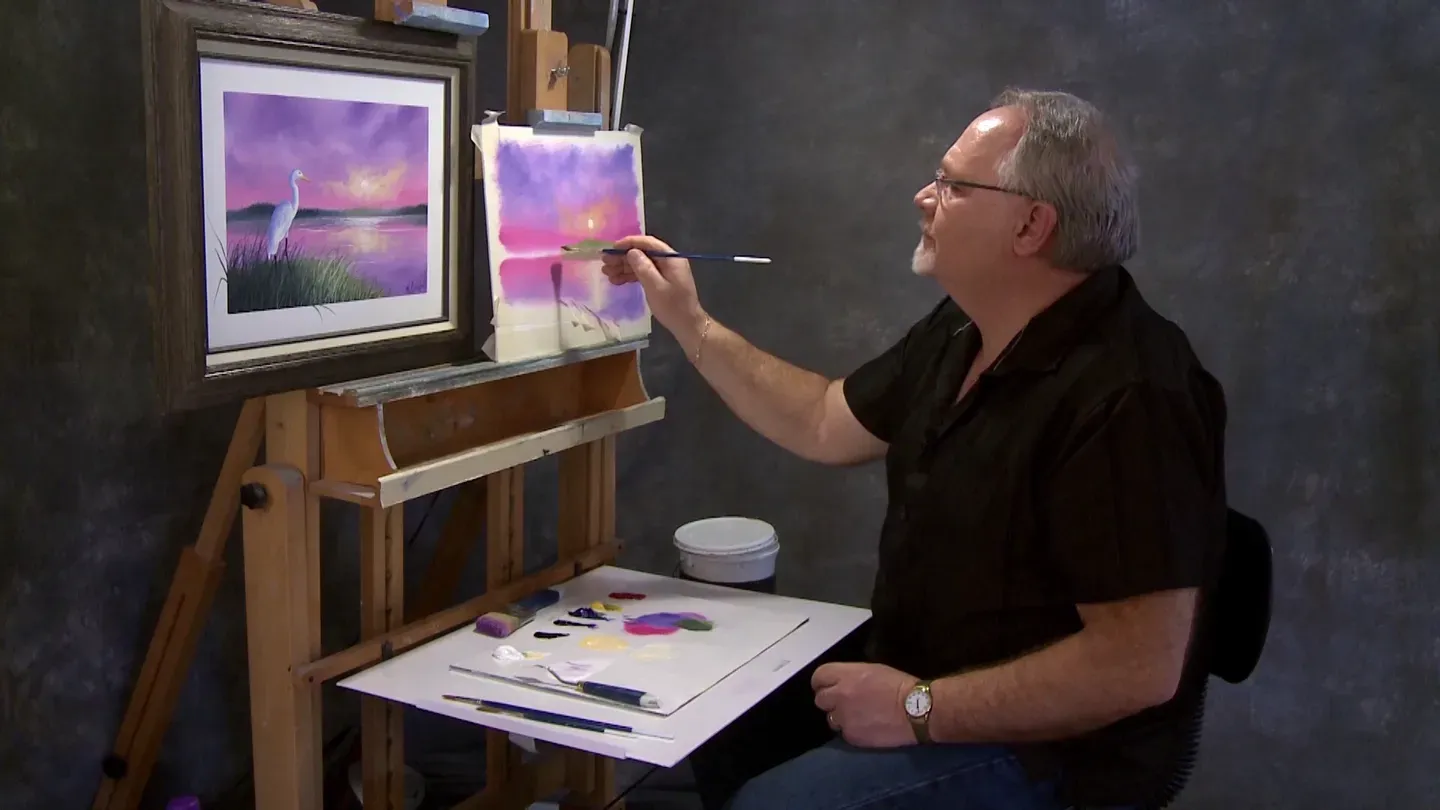 Wilson Bickford “Evening Egret” Part 1